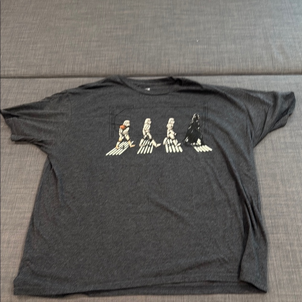 Star Wars Gray “Abbey Road” style T-Shirt